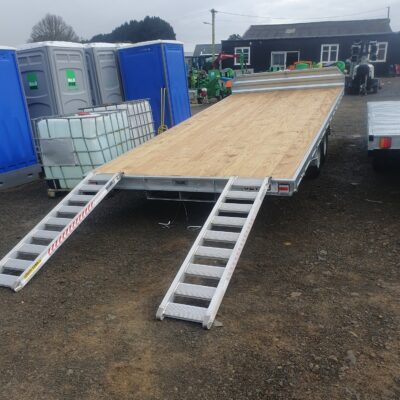 3.5T Flatdeck Tilting Trailer (with ramps)