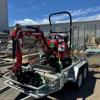 Mini excavator hire 1.2 tonne